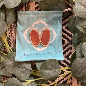 Brown Sparkle Danielle Kendra Scott Earrings